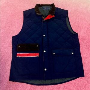 Vineyard Vines Navy Vest XL